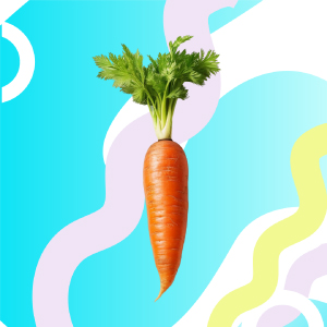 Zanahoria Flujo y forma